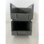 MP 2003L szürke műanyag tárolódoboz