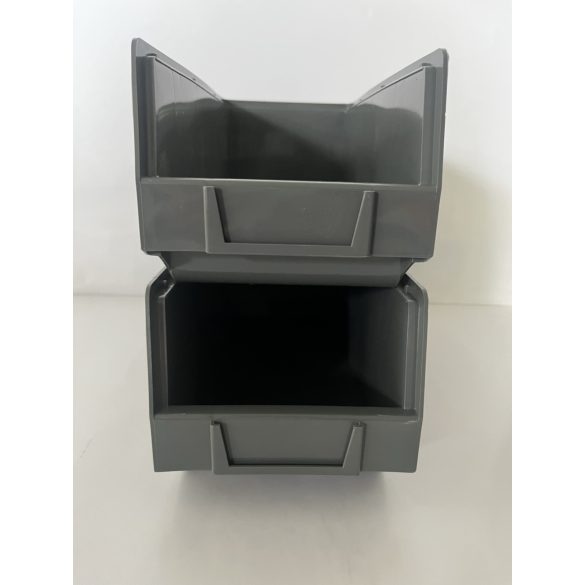 MP 2003L szürke műanyag tárolódoboz