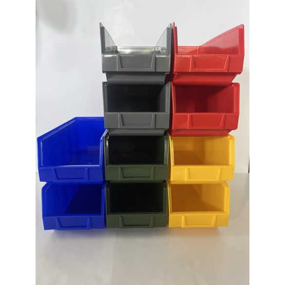 MP 2003L szürke műanyag tárolódoboz