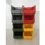 MP 2003 piros műanyag tárolódoboz