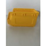 MP 2003 sárga műanyag tárolódoboz