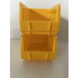 MP 2003 sárga műanyag tárolódoboz