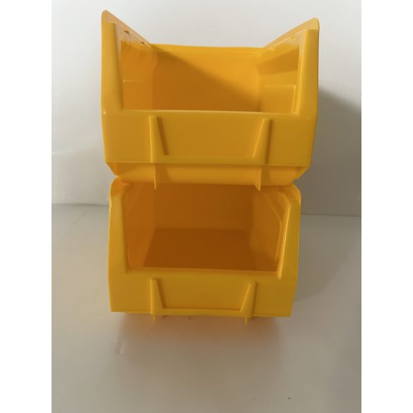 MP 2003 sárga műanyag tárolódoboz