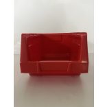 MP 2004 piros műanyag tárolódoboz