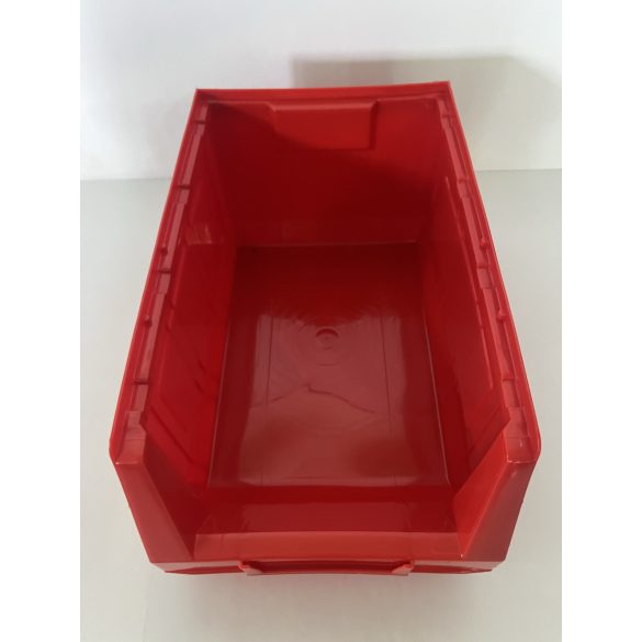 MP 2004 piros műanyag tárolódoboz