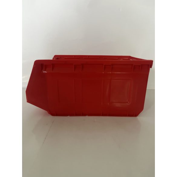 MP 2004 piros műanyag tárolódoboz
