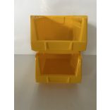 MP 2004 sárga műanyag tárolódoboz