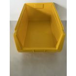 MP 2005S sárga műanyag tárolódoboz