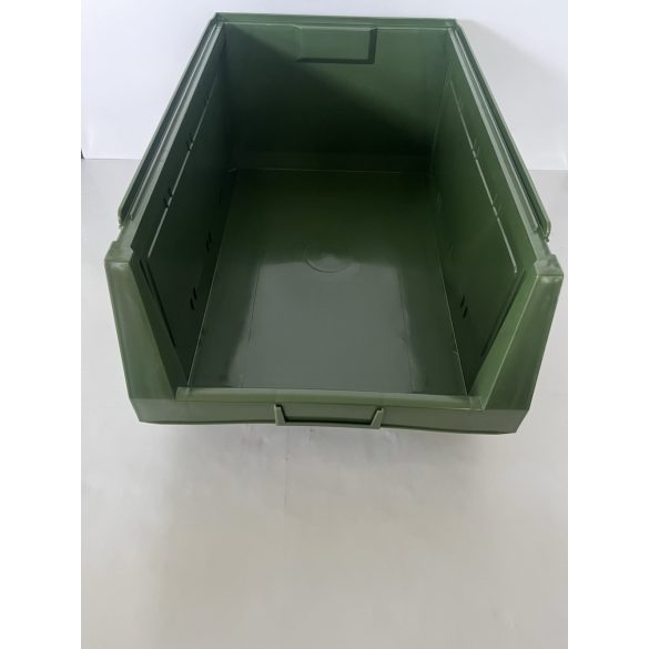 MP 2005S zöld műanyag tárolódoboz