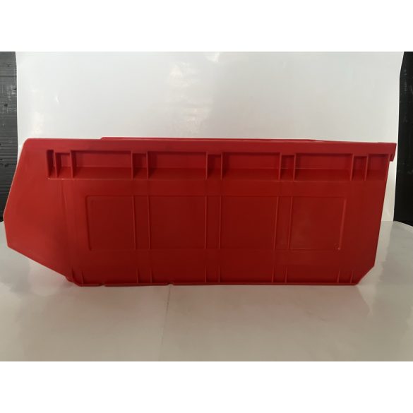 MP 2005 piros műanyag tárolódoboz