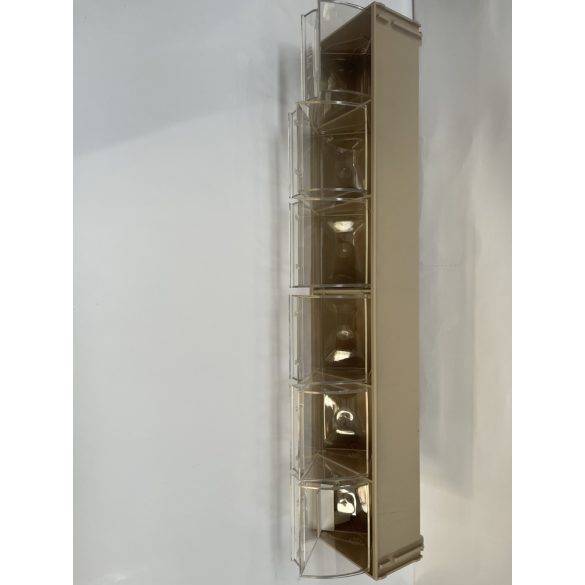 Madia2 drapp billenő doboz sor 6 fiók