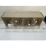 Madia4 drapp billenő doboz sor 4 fiók