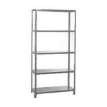 Salgó alap polcállvány   ~2 m magas - 80 cm széles - 50 cm mély (horganyzott)