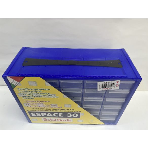 Espace 30 hordozható rendező, 30 fiók